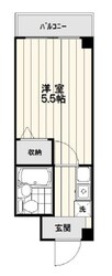 エヌティビルの物件間取画像